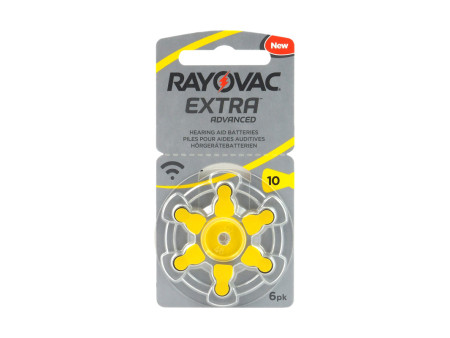 RAYOVAC μπαταρίες ακουστικών βαρηκοΐας 10MF, mercury free, 1.45V, 6τμχ