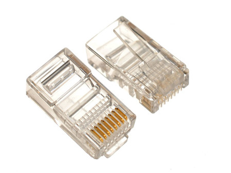 POWERTECH βύσμα RJ45 Cat 5e CAB-N087, 8p8cs , no metal, 50τμχ