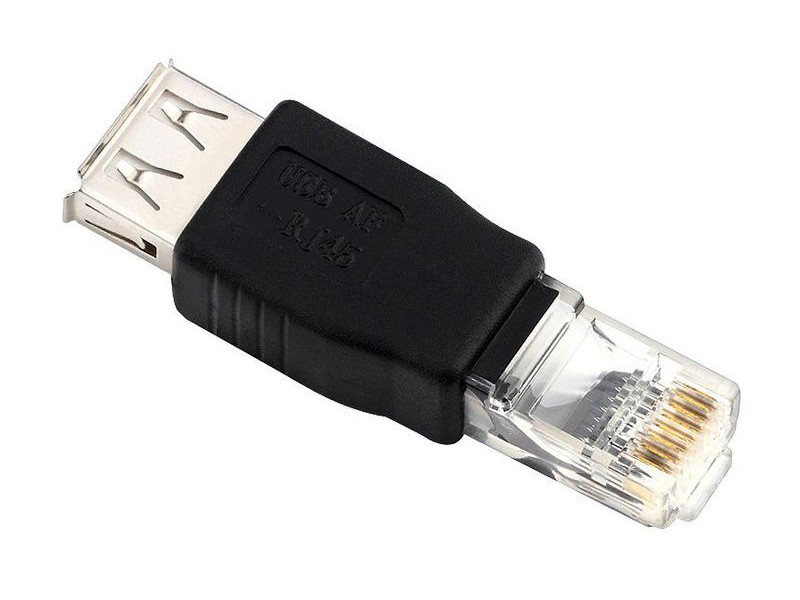 POWERTECH αντάπτορας RJ45 σε USB 2.0 female CAB-U085