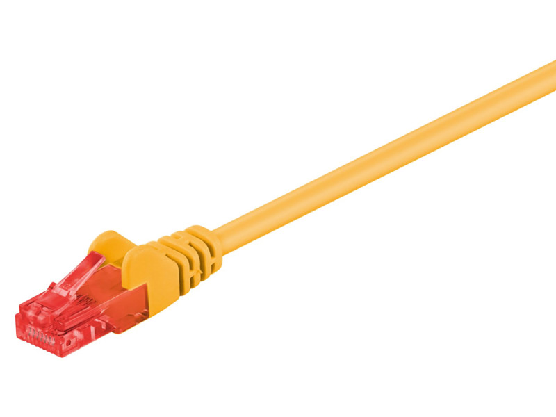 GΟOBAY καλώδιο δικτύου 68453, CAT 6 U/UTP, CCA, PVC, 2m, κίτρινο