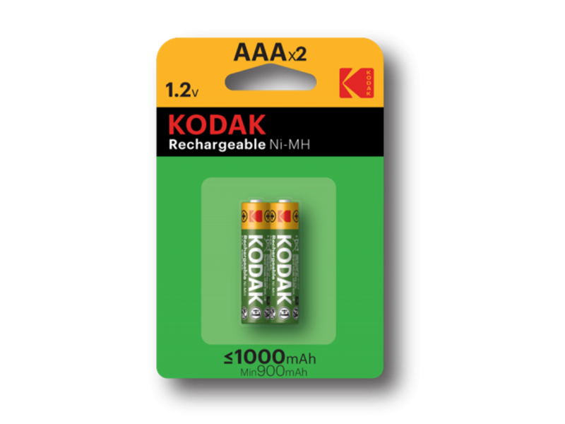 Kodak Επαναφορτιζόμενη ΗR03 AAA 1000mAh (2τμχ) | ATC | 01.003.0046