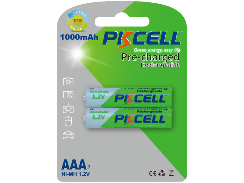 Pkcell Επαναφορτιζόμενη RTU AAA1000-2B (2τμχ) | ATC | 01.003.0080