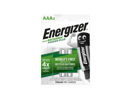 Energizer Επαναφορτιζόμενη AAA 700mAh (2 τμχ) | ATC | 01.003.1025