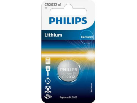 Philips Κουμπί Λιθίου CR2032 3V | ATC | 01.005.0131