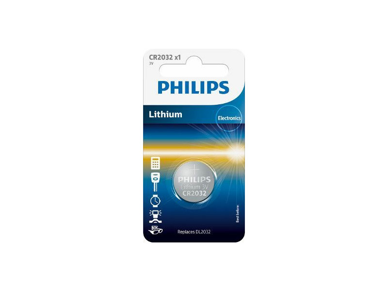 Philips Κουμπί Λιθίου CR2032 3V | ATC | 01.005.0131