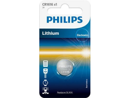 Philips Κουμπί Λιθίου CR1616 (1τμχ) | ATC | 01.005.0134