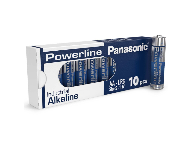 Panasonic Powerline AA LR6AD Αλκαλική Μπαταρία (10τμχ) | ATC | 01.001.0122