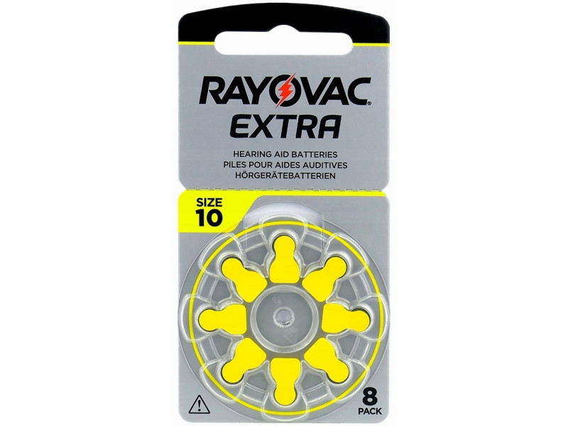 Rayovac Extra Βαρηκοΐας V10 (8τμχ) | ATC | 01.008.0021