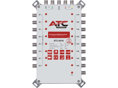 ATC ΠΟΛΥΔΙΑΚΟΠΤΗΣ ATC-0516 (1 Sat + 1 Ter / 16 Εξόδοι) | ATC | 03.002.0048