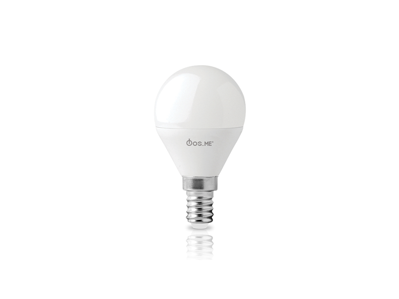 ΦOSME LED G45 ΣΦΑΙΡΙΚΟ ΜΑΤ 7.5W Ε14 6500k 806LM 330'