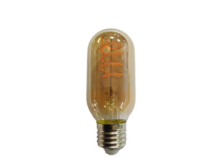 ΛΑΜΠΤΗΡAΣ LED FILAMENT DIMMABLE AMBER SPIRAL   6W   E27 - T45 | ΑΤΜΑΝ | E27-00755