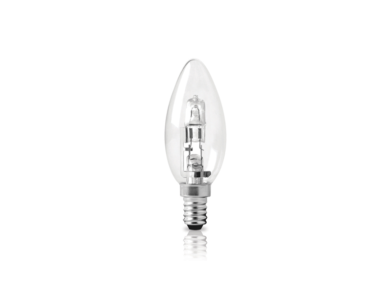 ΦOSME ECO HALOGEN ΚΕΡΙ ΔΙΑΦΑΝΟ Ε14 42W 2800Κ 630LM