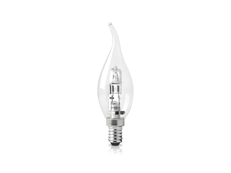 ΦOSME ECO HALOGEN ΚΕΡΙ ME MYTH ΔΙΑΦΑΝΟ Ε14 18W 2800Κ 210LM BLISTER