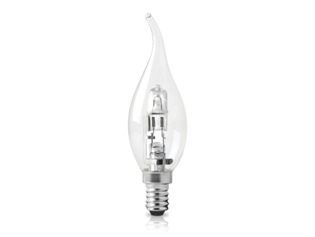 ΦOSME ECO HALOGEN ΚΕΡΙ ME MYTH ΔΙΑΦΑΝΟ Ε14 42W 2800Κ 630LM