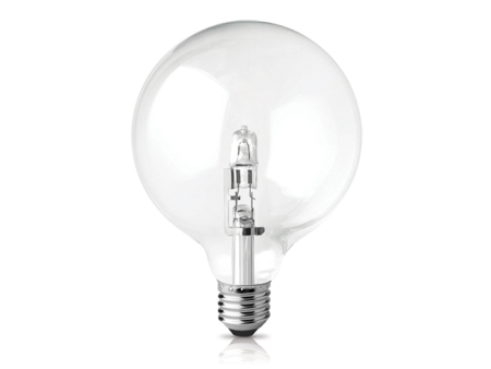 ΦOSME ECO HALOGEN G125 ΓΛΟΜΠΟ ΔΙΑΦΑΝΟ Ε27 70W 2800Κ 1220LM