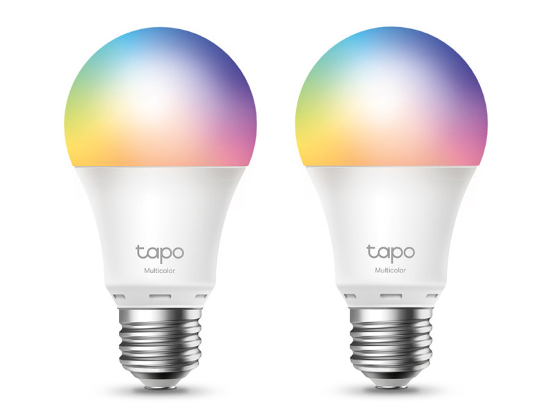 TP-LINK Smart λάμπα LED TAPO-L530E WiFi, 8.7W E27, 2500K-6500K RGB, 2τμχ