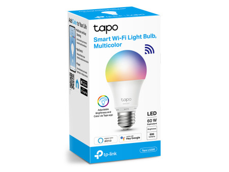 TP-LINK Smart λάμπα LED TAPO-L530E WiFi, 8.7W E27, 2500K-6500K RGB