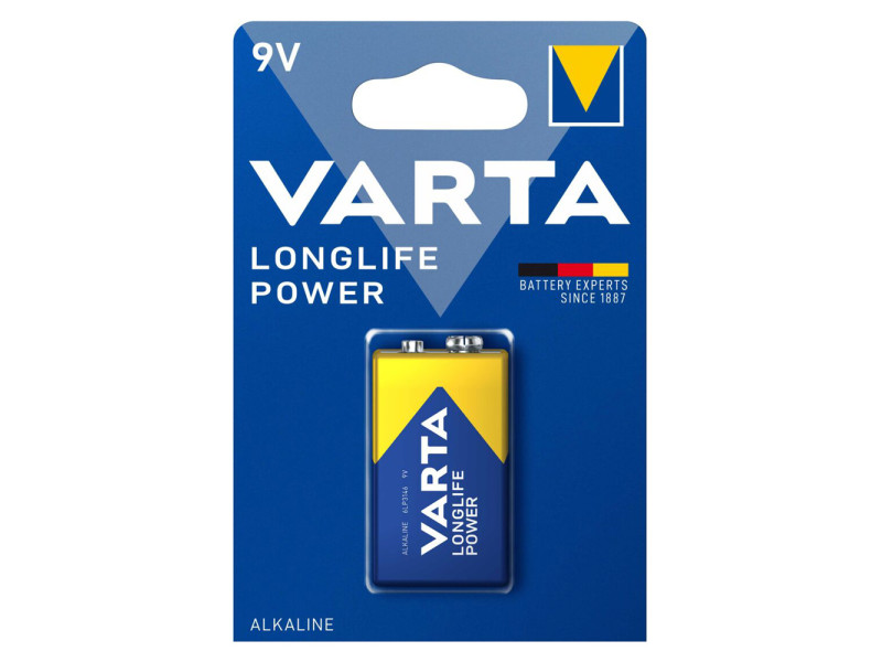 VARTA αλκαλική μπαταρία Longlife Power, 9V, 1τμχ