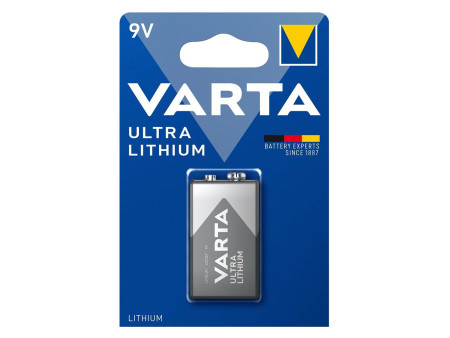 VARTA μπαταρία λιθίου Ultra, 9V, 1τμχ