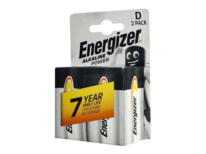 ENERGIZER αλκαλικές μπαταρίες Alkaline Power, D/LR20, 1.5V, 2τμχ