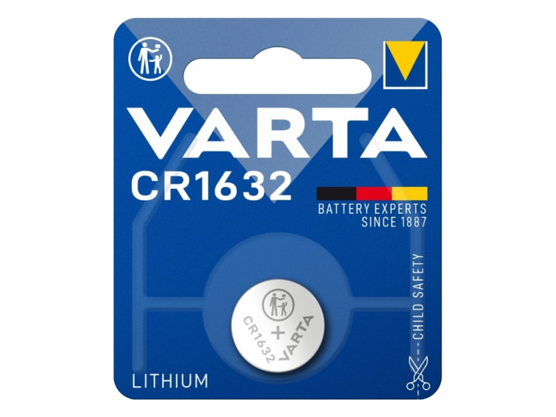 VARTA μπαταρία λιθίου CR1632, 3V, 1τμχ