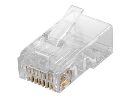 GOOBAY βύσμα RJ45 93828, CAT 6 UTP, διάφανο, 10τμχ