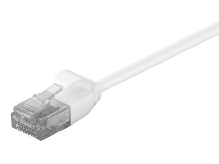 POWERTECH καλώδιο δικτύου CAB-N313, Cat 6 U/UTP, slim, copper, 1m, λευκό