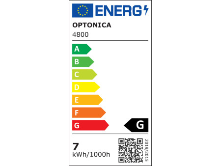 OPTONICA LED καλωδιοταινία 4800, 5050 30 SMD/m, 12V, 500lm/m, 4500K, 5m