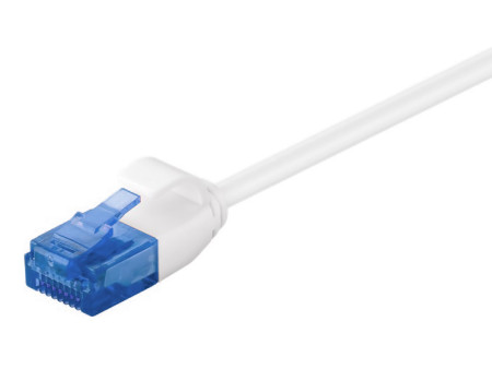 POWERTECH καλώδιο δικτύου CAB-N318, Cat 6 U/UTP, slim, copper, 1m, λευκό