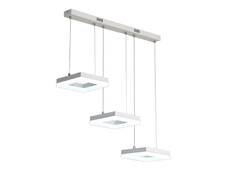 POWERTECH LED φωτιστικό οροφής HLL-0102, 35W, 4000K, 70x120cm, λευκό