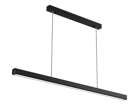 POWERTECH LED φωτιστικό οροφής HLL-0106, 24W, 4000K, 120x120cm, μαύρο