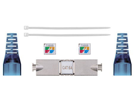 GOOBAY σύνδεσμος καλωδίων CAT 6A 79579, STP, toolfree