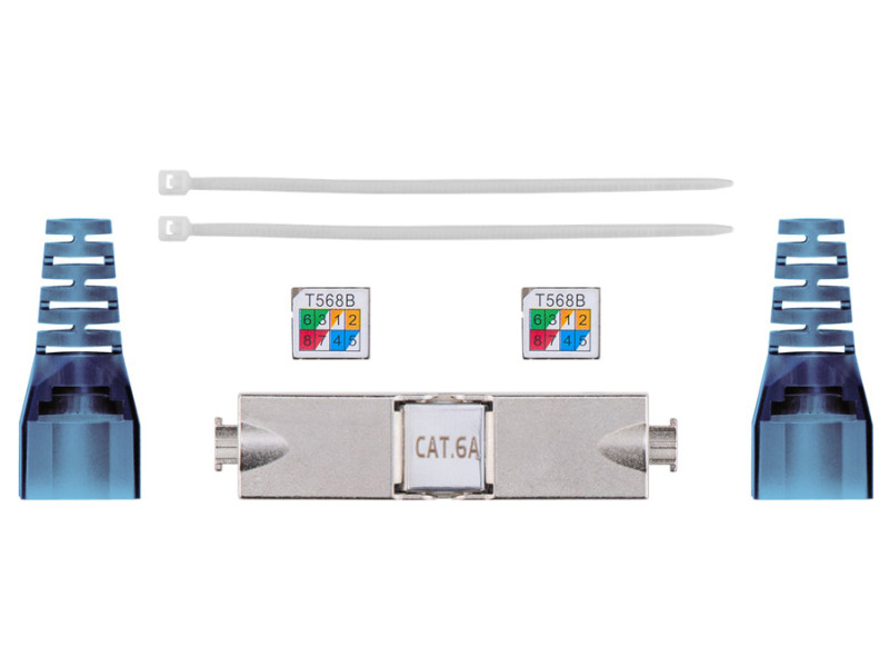 GOOBAY σύνδεσμος καλωδίων CAT 6A 79579, STP, toolfree