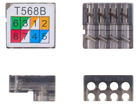 GOOBAY σύνδεσμος καλωδίων CAT 6A 79579, STP, toolfree