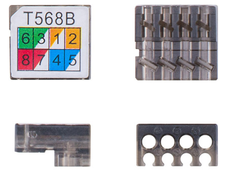 GOOBAY σύνδεσμος καλωδίων CAT 6 79577, STP, toolfree