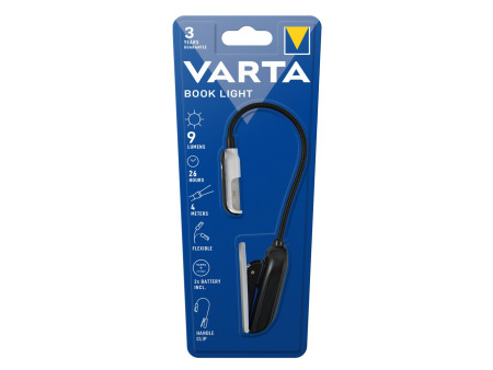 VARTA LED φακός διαβάσματος 16618, book light, 9lm