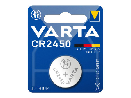 VARTA μπαταρία λιθίου CR2450, 3V, 1τμχ