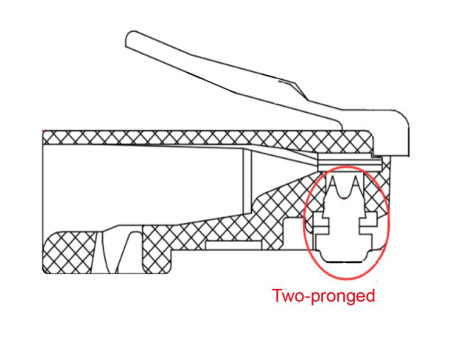 GOOBAY βύσμα RJ45 72500, CAT 5e UTP, διάφανο, 10τμχ