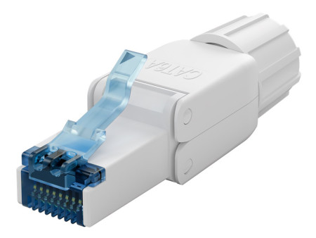 GOOBAY βύσμα RJ45 65941, CAT 6A UTP, tool-free, λευκό