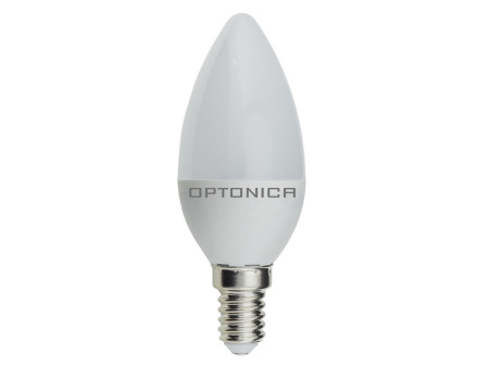 OPTONICA LED λάμπα candle C37 1423, 3.7W, 4500K, E14, 320lm