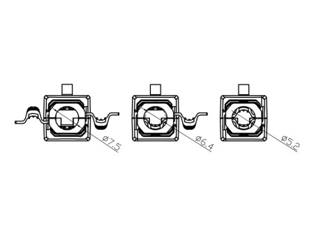 GOOBAY βύσμα RJ45 CAT 5e UTP 68859, tool-free, λευκό