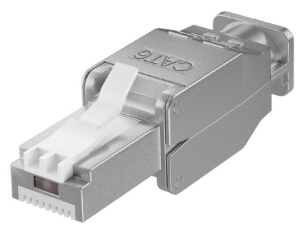 GOOBAY βύσμα RJ45 CAT 6 STP 38293, tool-free, ασημί