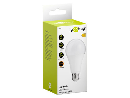 GOOBAY LED λάμπα bulb 65389, E27, 15W, 3000K, 1800lm