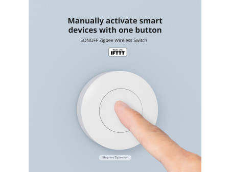 SONOFF smart διακόπτης SNZB-01P, μπαταρίας, Zigbee