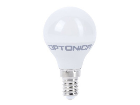 OPTONICA LED λάμπα G45 1403, 5.5W, 2700K, 450lm, E14