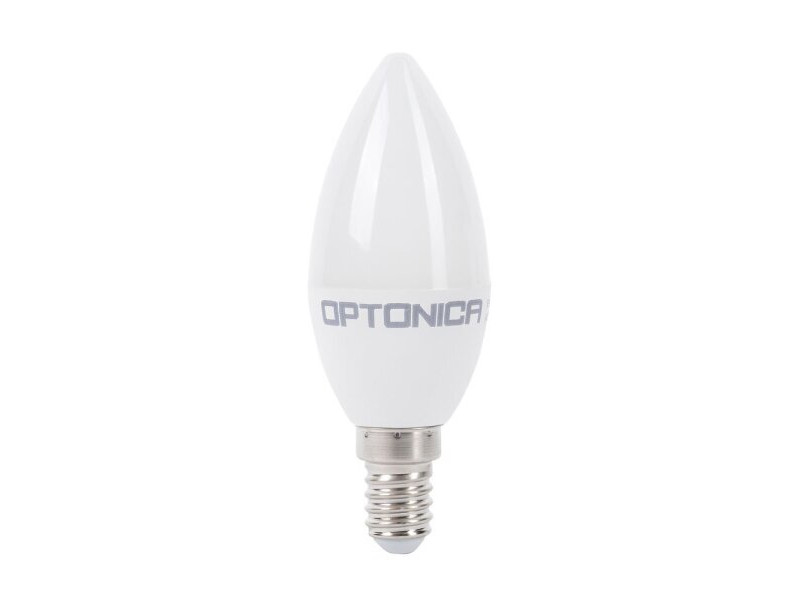 OPTONICA LED λάμπα candle C37 1428, 8W, 6000K, 710lm, E14