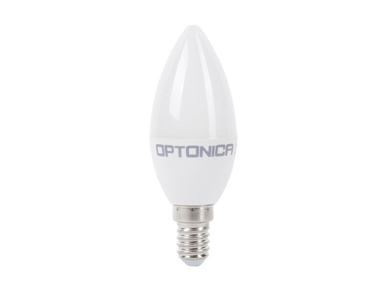 OPTONICA LED λάμπα candle C37 1430, 8W, 2700K, 710lm, E14