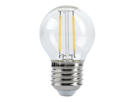 OPTONICA LED λάμπα G45 1866, Filament, 2W, 2700K, 200lm, E27