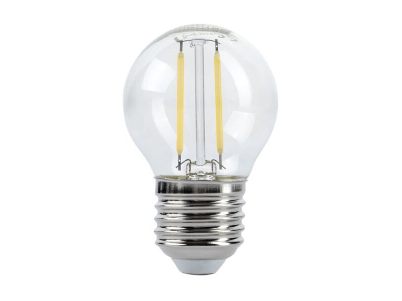 OPTONICA LED λάμπα G45 1866, Filament, 2W, 2700K, 200lm, E27