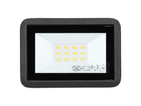 6153 ΠΡΟΒΟΛΕΑΣ LED ΕΞΩΤΕΡΙΚΟΣ 104/72/43 ΜΑΥΡΟΣ 10W 4000K IP65 ORNO | ORNO | 27832